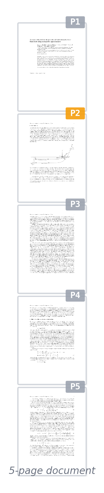 The 5-page input document with page 2 highlighted
